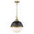 Noir mat / bronze industriel