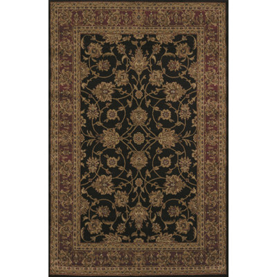 Tapis noir / beige Myrna Reza