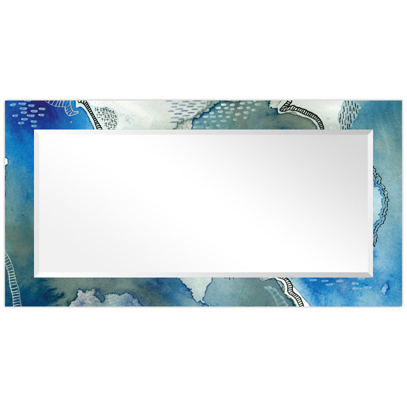 Miroir biseauté Chaim, 54 po x 28 po