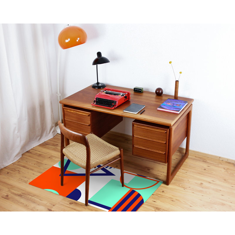 Navilan Hard Floor Rectangular Chair Mat