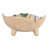 Organic Spectrum Stoneware Footed Bowl