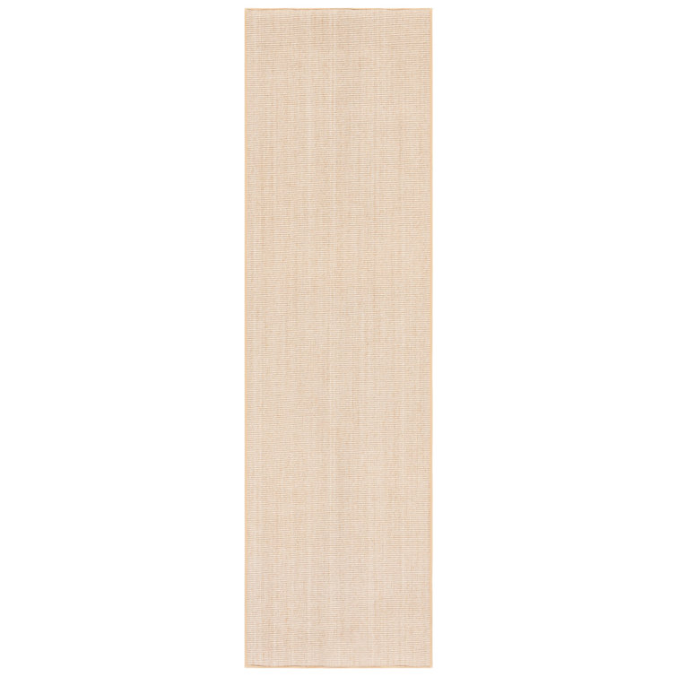 Martha Stewart Sisal/Jute Solid Color Rug in Ivory