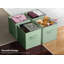 Sorbus Foldable Storage Cubes - 6 Pack, 11 Inch, Sage Green, Fabric, Foldable, Storage And Organization, Versatile Use, Collapsible Storage, Lightweight And Durable