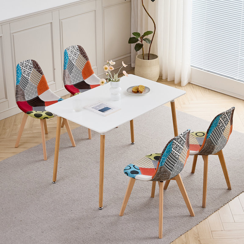Galvez Upholstered Dining Chair, Multicolor