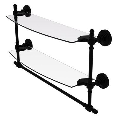 Retro Wave 2 Piece Tiered Shelf