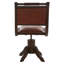Wadhurst Leather Swivel Slipper Chair