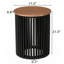 Table d'appoint en bois massif ACACIA