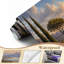 Papier peint auto-adhésif paysage méditerranéen Cypress Trees Mountain View Vintage Style Wall Murals-252636694