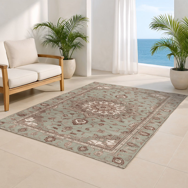 Tapis intérieur et extérieur Tabriz, Rectangulaire 2 pi x 3 pi