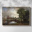 Barge sous l'écluse de Flatford, v. 1810 - John Constable, toile tendue avec châssis encadrée-1561063477-1561063479