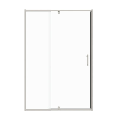 Porte de douche en verre pivotante l 50 à 54 po x H 71 po Piovt