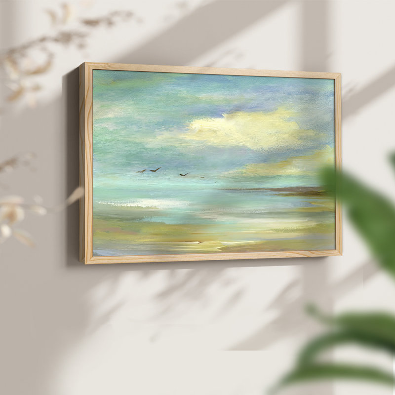 Drifting -Framed Print - Restickable, Naturel, H 22 po x l 28 po
