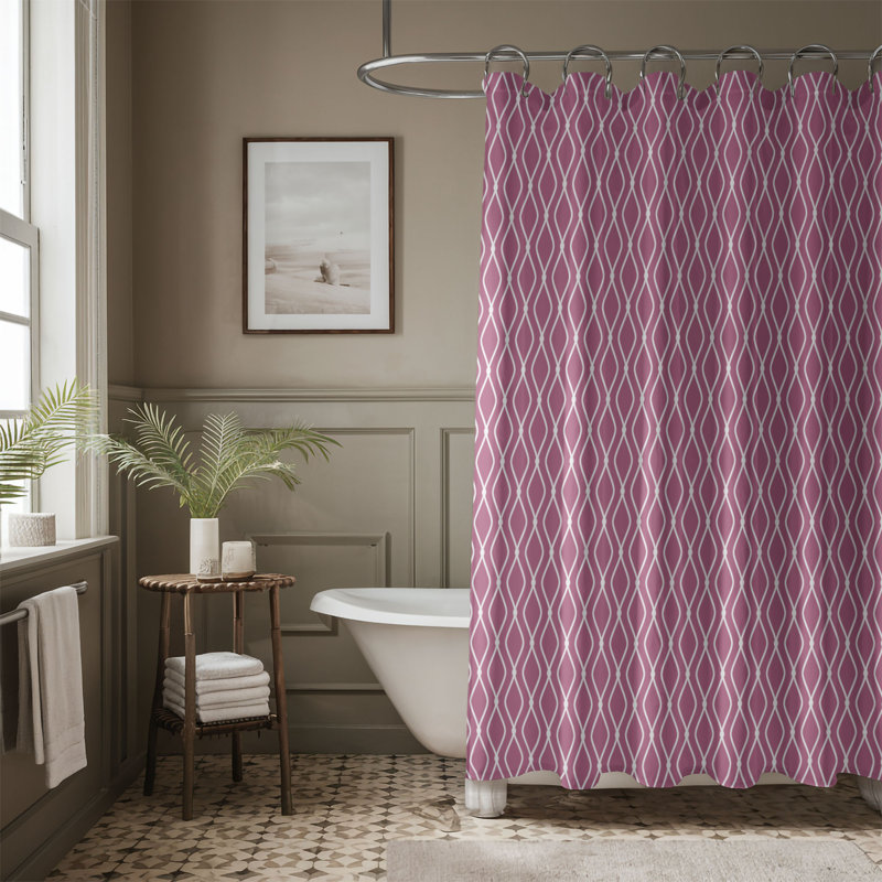 Sky Shapes - Rideau de douche Premium, H 74 po x l 71 po