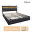 Upholstered Bed with LED Strip-1995030411-1995030452