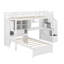 Twin Over Twin Loft Bed With Desk-494991200