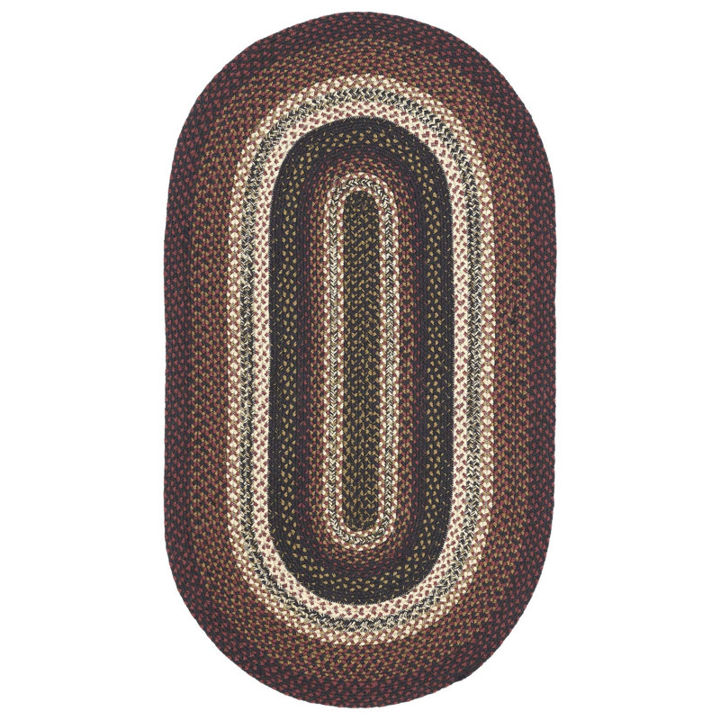 Amae Geometric Indoor Rug, Oval 2'3" x 4'