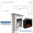 Fireplug Pro Smart Electric Fireplace Insert with Fire Crackle Sound-109237496