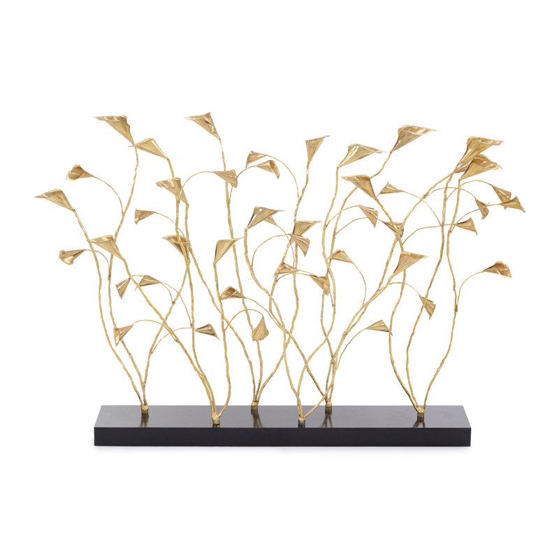 Sculpture de lys Calla intriqués