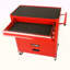 Chariot à outils rouge 4 roues avec 4 tiroirs-121650221