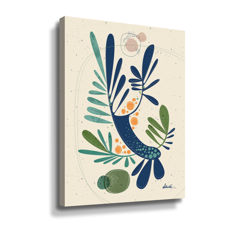 Nordic Trees 1 - Impression sur toile, Toile tendue, L 32 po x H 24 po
