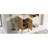 18" Bathroom Cabinet with Storage, Small Space Solution with Ceramic Sink, Adjustable Shelf, Soft-Closing Hinges