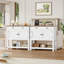 Console 35,4 "avec tiroirs et armoire Latiasha-1901360025