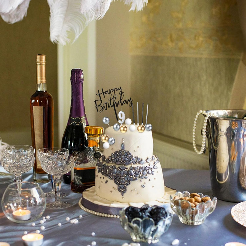 34 pièces de décoration de gâteau 34 pièces
