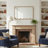 Wavy Rectangle Solid Wood Frame Decorative Mirror,For Bedroom, Bathroom, Living Room, Entryway-1686799685-1688807630