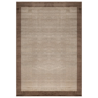 Tapis moderne à motif géométrique moderne à bordure
