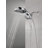 HydraChoice Hydrorain 5 Spray Dual Shower Head and Handheld Shower with H2Okinetic 2.5 GPM-1616985618