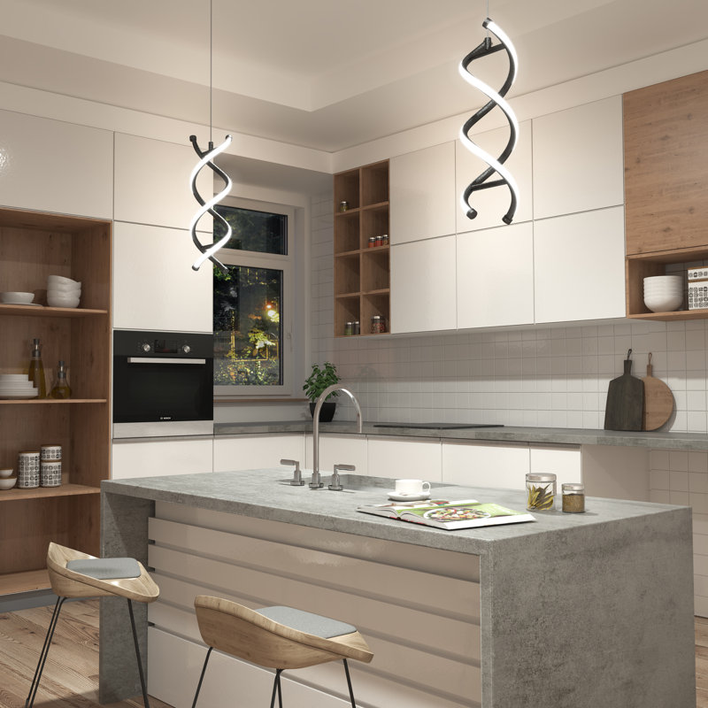 Galbraith 1 - Light LED Sphere Pendant, Matte Black