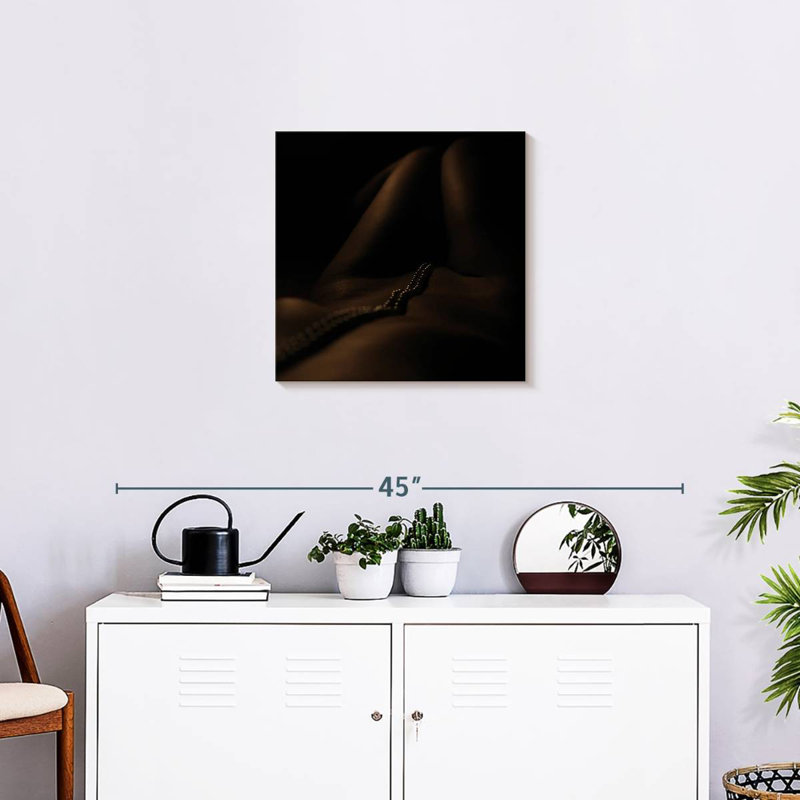 Leisha Pearls On The Way, 20" H x 20" W