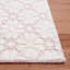 Tapis ivoire / rouge en laine tissé à la main Sharene-1580340740
