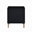 Table de chevet pour chambre à coucher, table de chevet à 3 tiroirs
