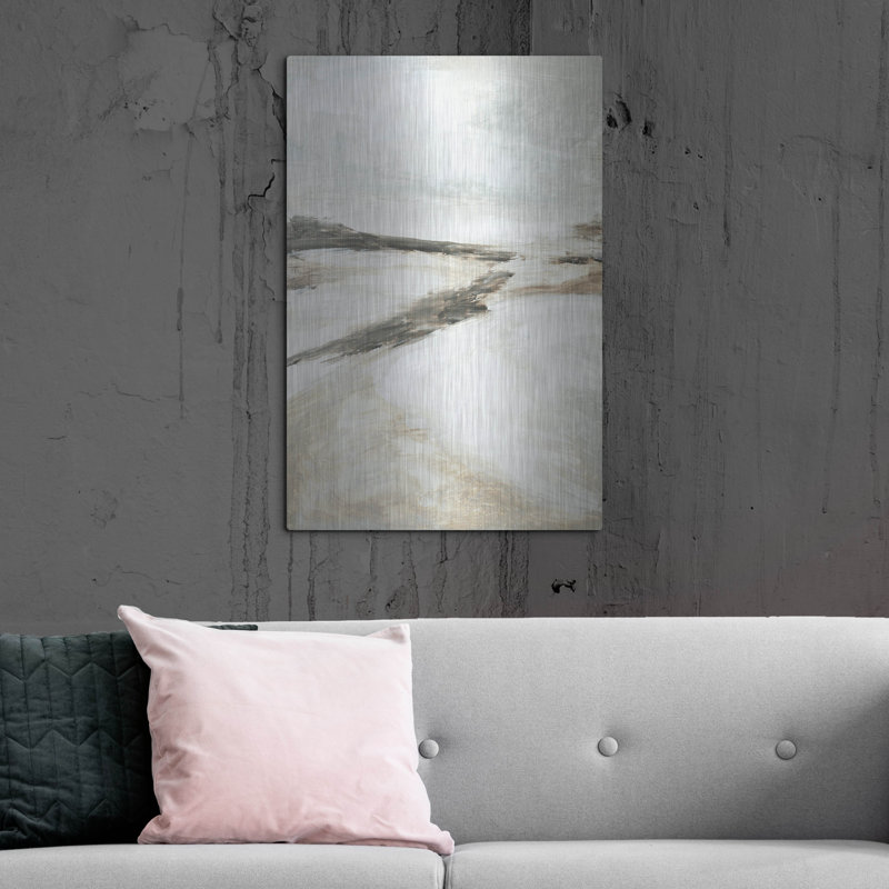  «Effortless No. 1» par LNS Design, art mural en métal, 24 po x 36 po, H 36 po x l 24 po