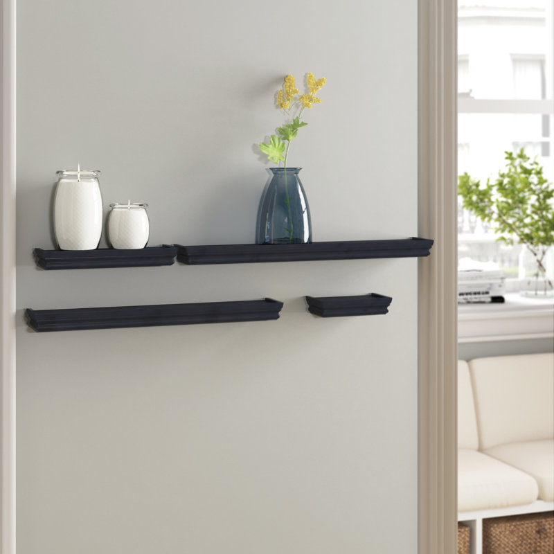 Ensemble de 4 tablettes murales