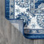 Tapis bleu marine / gris clair Lawncrest-770528754