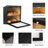Double Layer Large Capacity Buchanan Corner Bread Box Suitable For Kitchen Countertop, Food Storage Room-1231234619