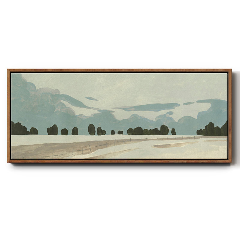 Farmland Study IV- Framed Canvas