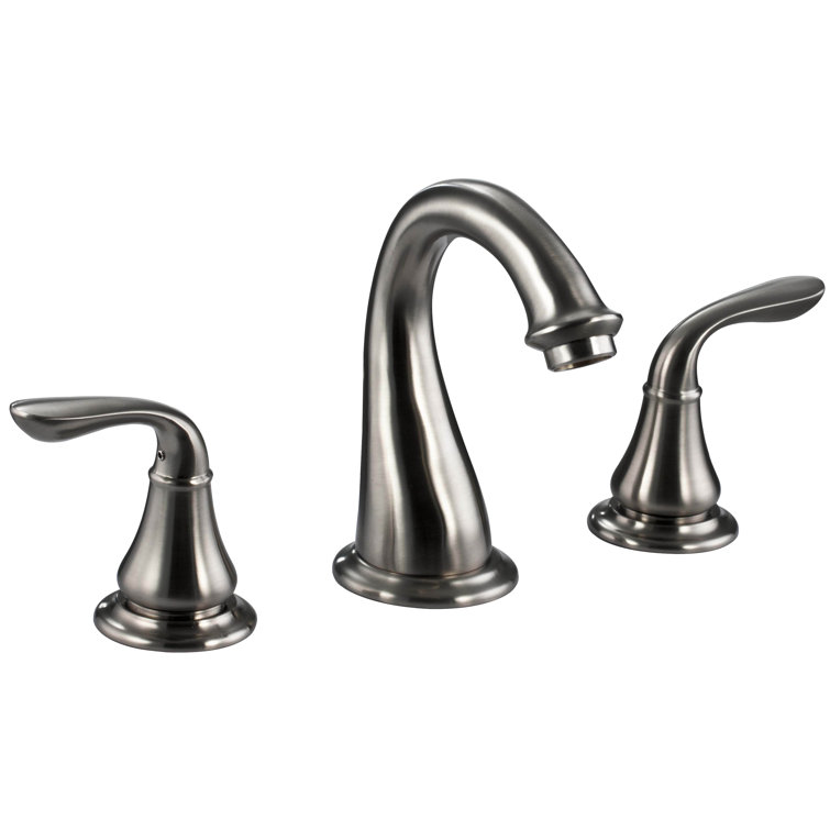 Kree Arc Collection Two Handle Widespread Bathroom Faucet With Pop-Up Drain