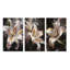 «White Graceful Lilies», 3 pièces-771489726-771489725