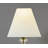 Brass Glass Urn Table Lamp- Blue Shade
