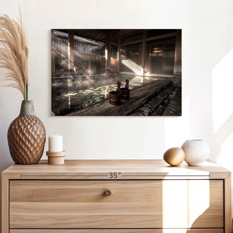 Lilie Japanese Onsen Spa, 8" H x 12" W