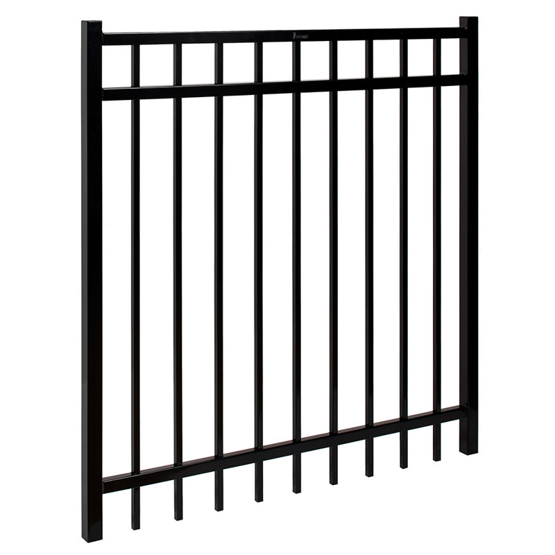 Barrière en métal Versai, H 46 po x l 46,5 po x P 1,5 po