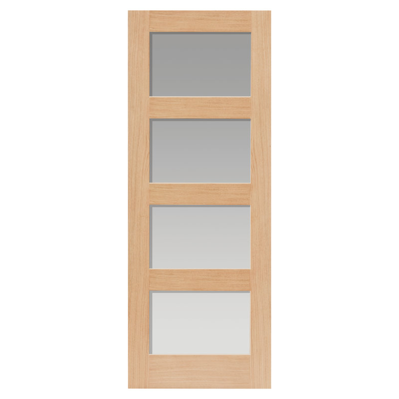 Snowdon Oak Internal Door Unfinished, 204cm H x 82.6cm W x 4cm D