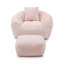 Fauteuil à billes géant avec repose-pieds, pour adultes et enfants, grand fauteuil en fausse fourrure avec rembourrage, grand canapé rembourré, canapé pour jouer, salle de séjour-1491163857