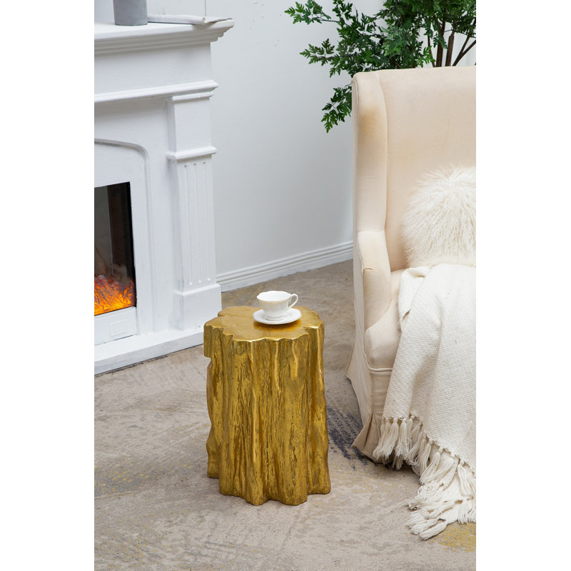 Emilyn End Table, Gold