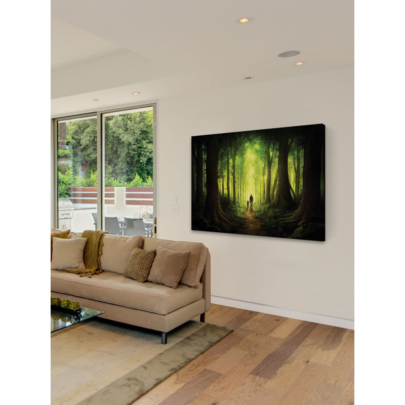 «Inconnu» par Jonas Jödicke, reproduction sur toile tendue, 40 po x 60 po