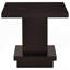 Ensemble de tables basses 3 pièces Cappuccino