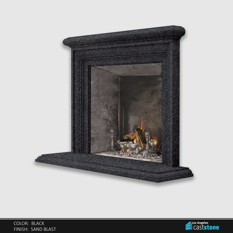 Sonoma (Black) Fireplace Surround